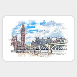 London - Houses of Parliament Sticker